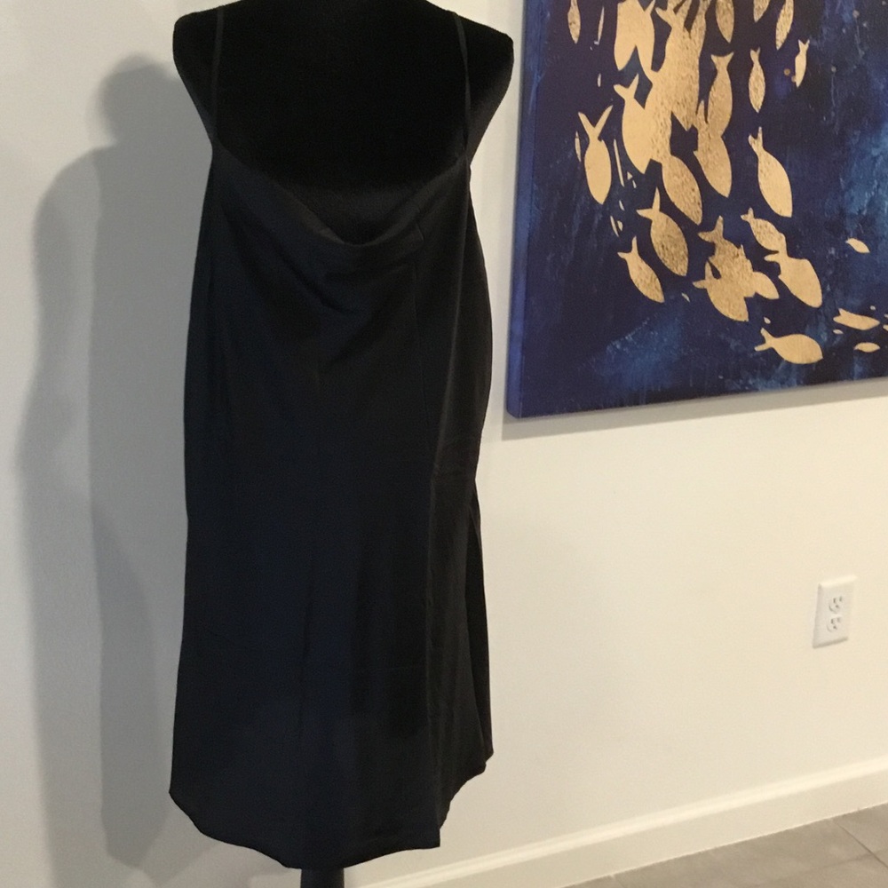 Elegant Black Slip Dress
